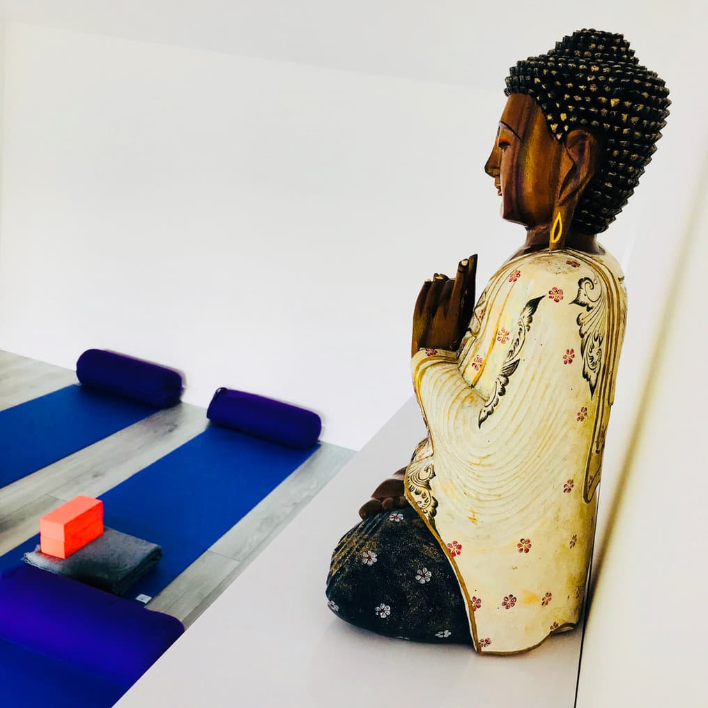 Yoga props and studio equipment